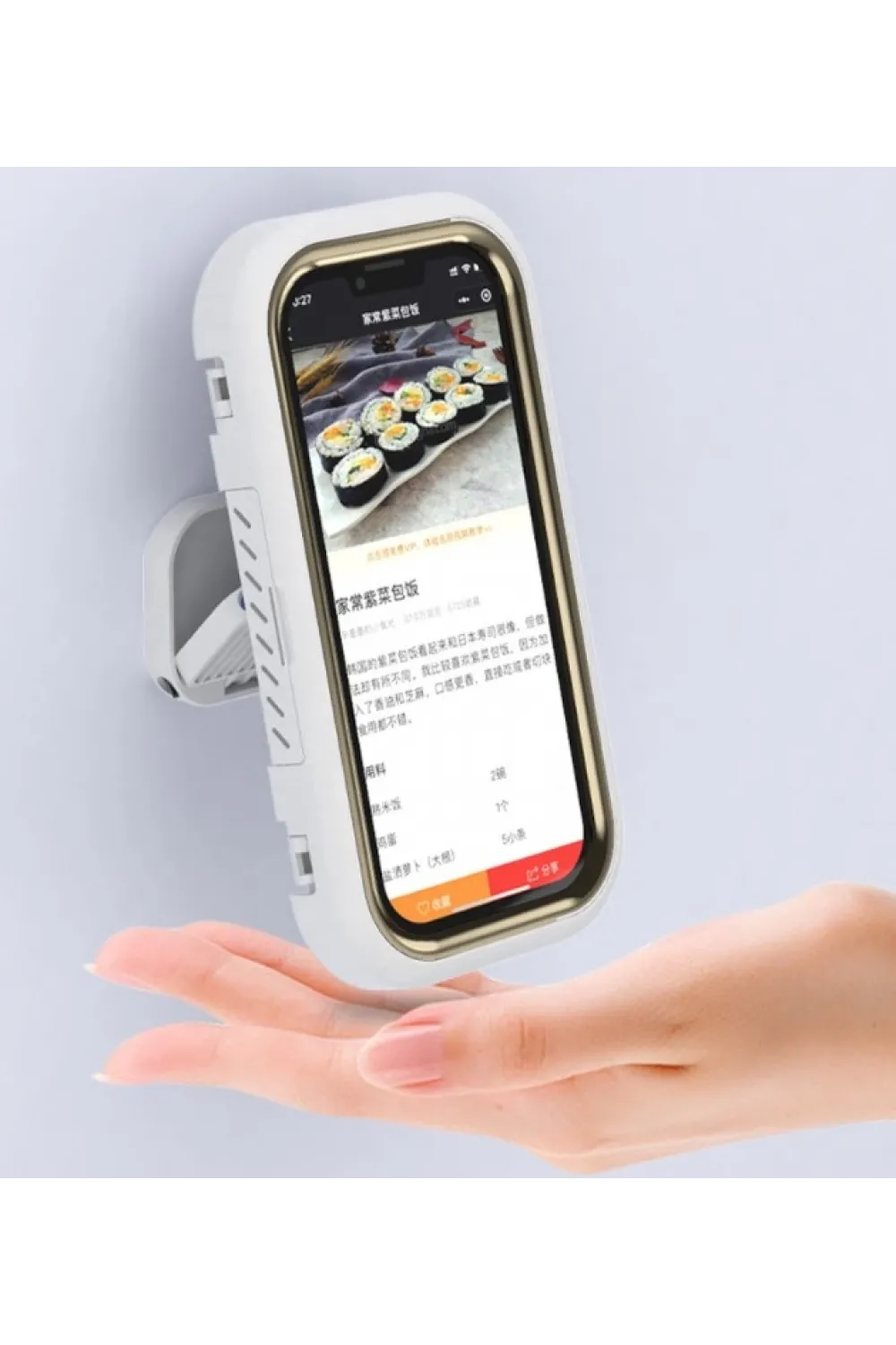 Hareketli Su Geçirmez Telefon Tutucu Stand