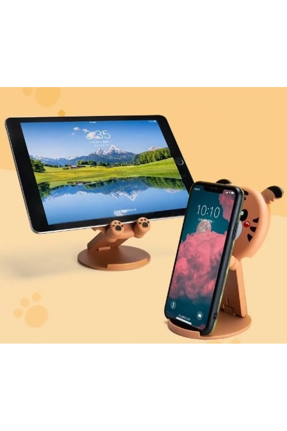 Hayvan Figürlü Masaüstü Telefon Standı 5 Model