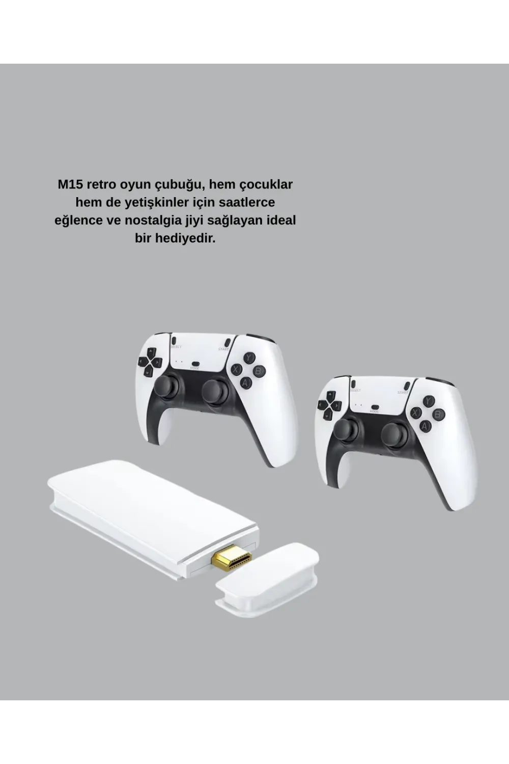 Hdmı Çıkışlı Kablosuz 2 Kollu 4k Retro Oyun Kutusu