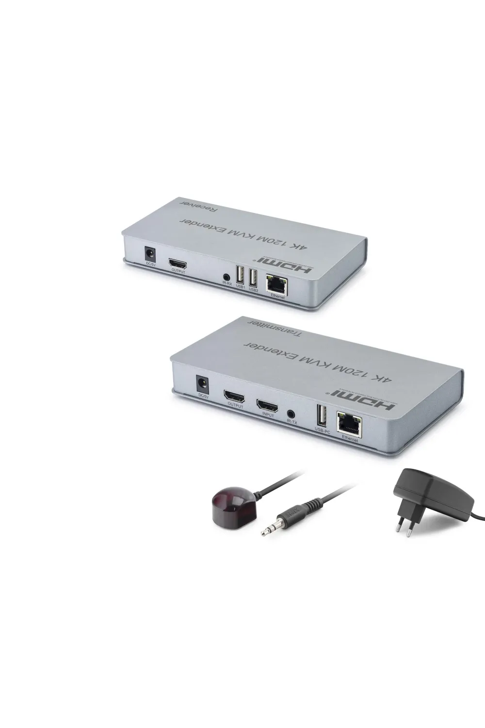 Hdmı Kvm Extender 4K 120 M Usb Ir Loop Out HDX1423