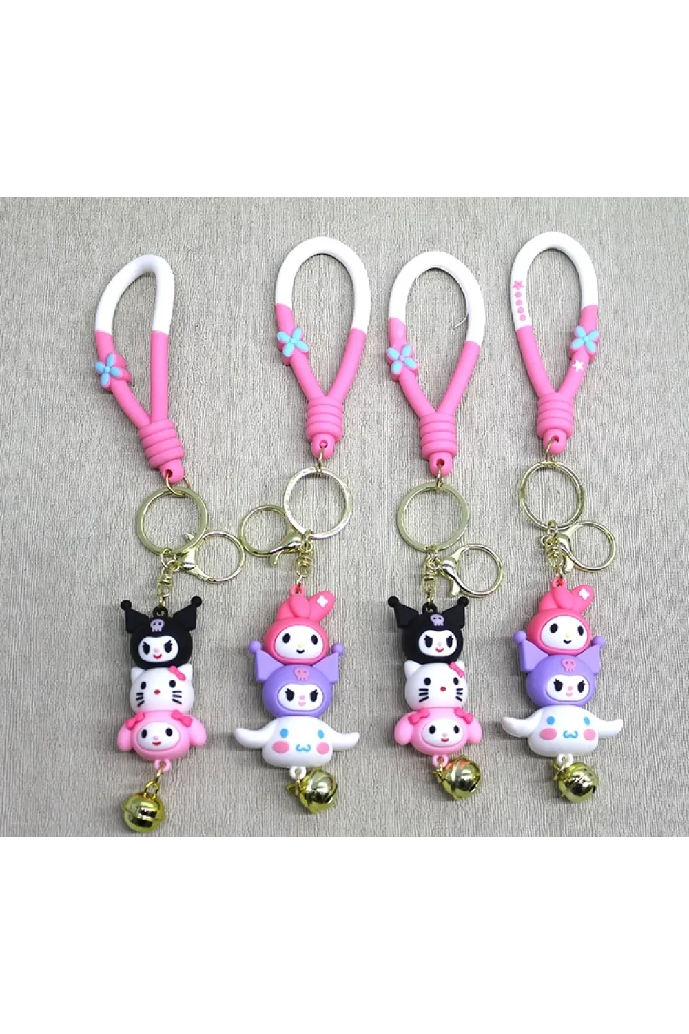 Hello Kitty Serisi Silikon Anahtarlık IEG4257