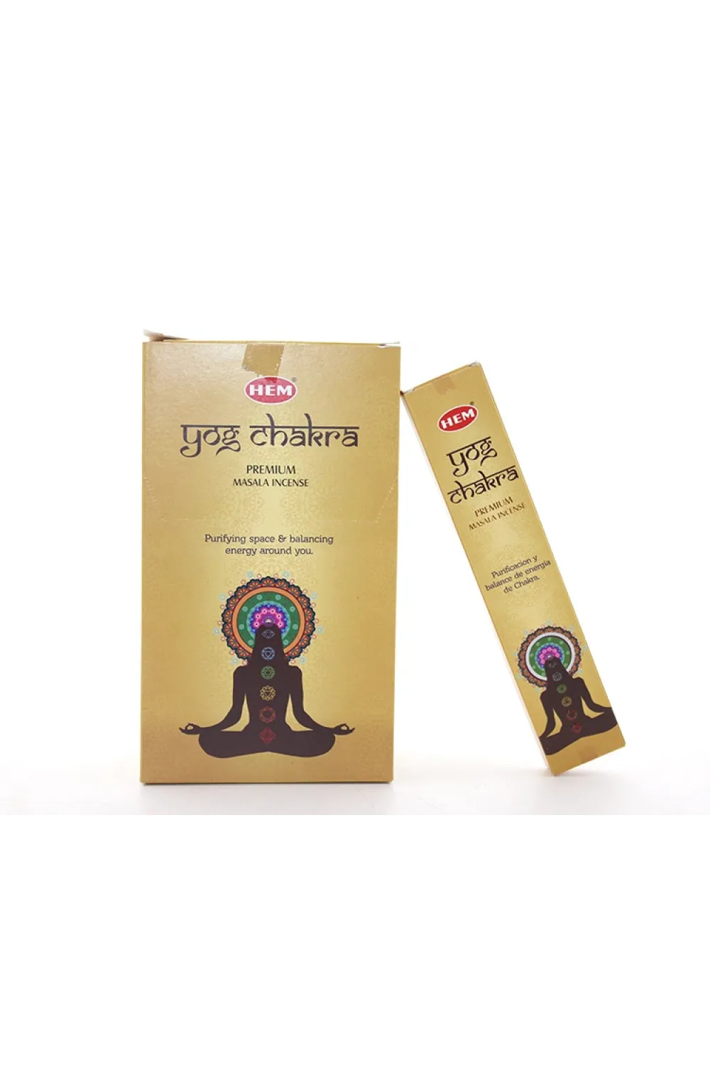 Hem Yog Chakra Masala Aromalı Çubuk Tütsü