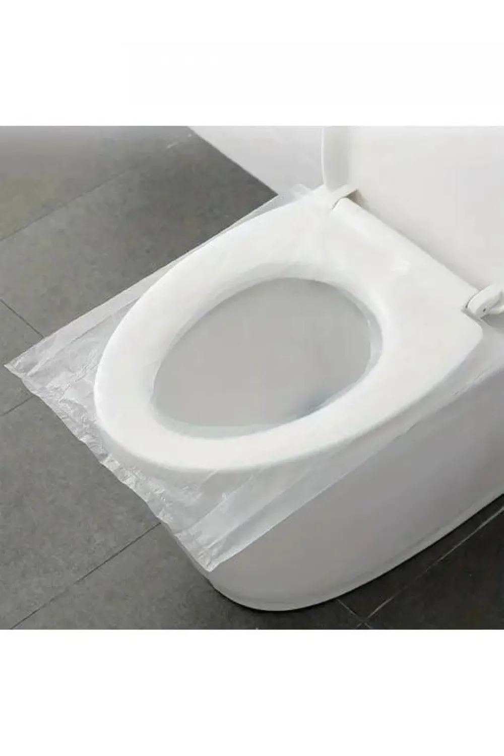 Hijyenik Tek Kullanımlık Klozet Kapağı Poşeti 200 Adet