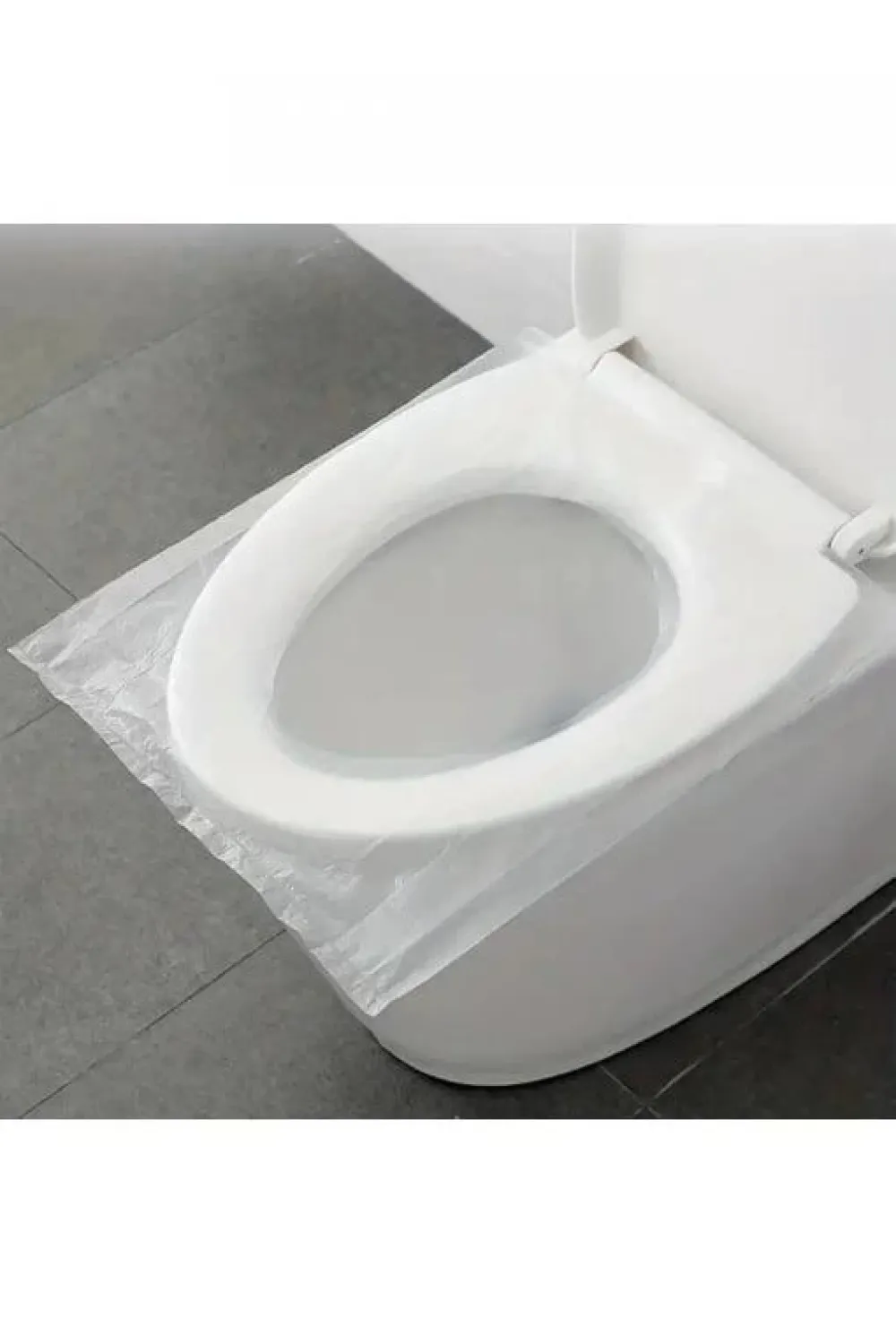 Hijyenik Tek Kullanımlık Klozet Kapağı Poşeti 200 Adet