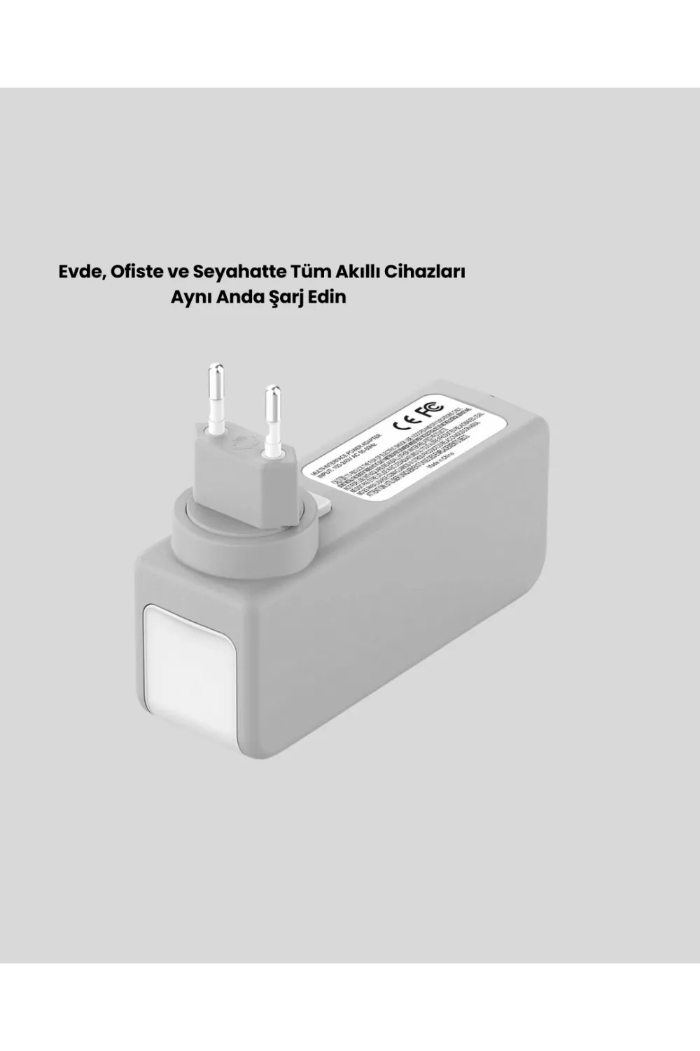 Hızlı Şarj Destekli Zaman Ayarlı Usb Şarj Adaptörü