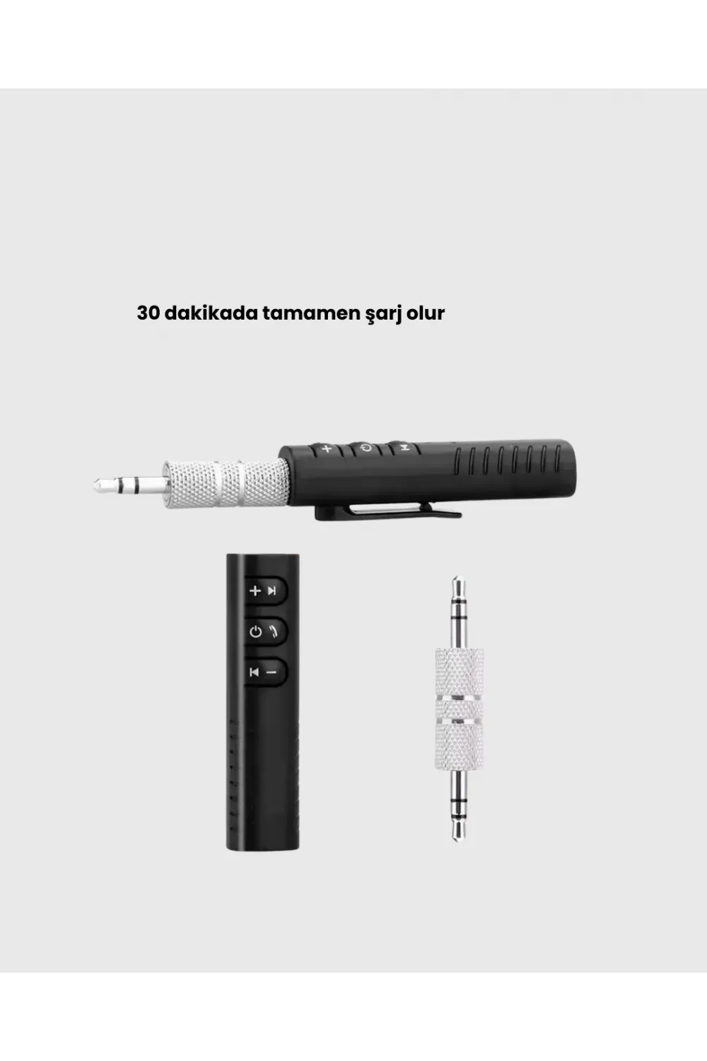 Hızlı Şarjlı Bluetooth Ses Alıcısı – Ev, Araç Ve Ofis İçin