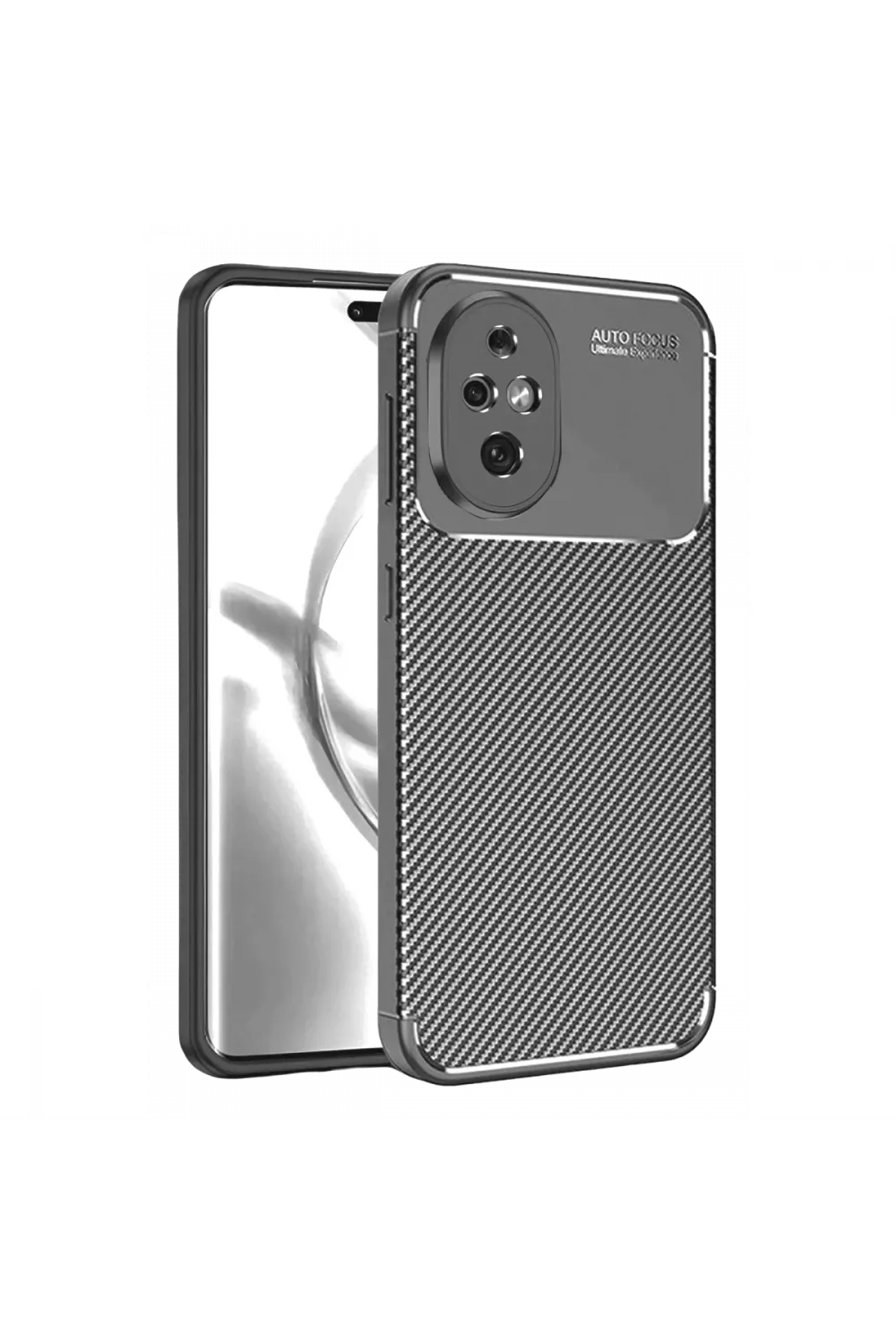 Honor 200 Kılıf Auto Focus Karbon Kapak - Gri