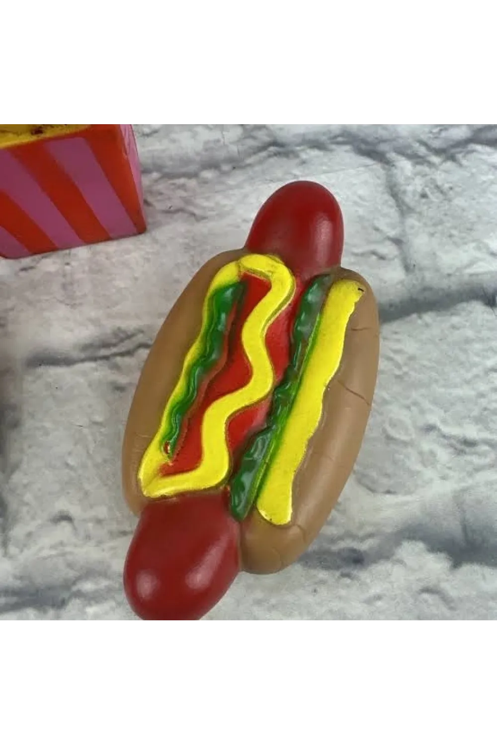 Hot Dog Sesli Köpek Oyuncağı