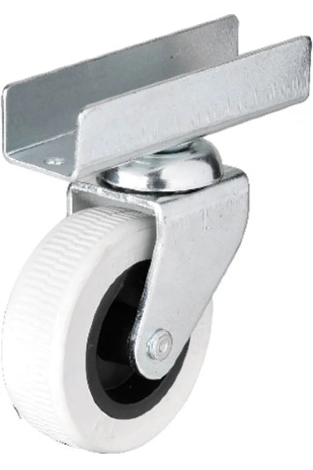 Hts 323 - 50x20 mm Gri Uzun U Tablalı Teker 4 Adet