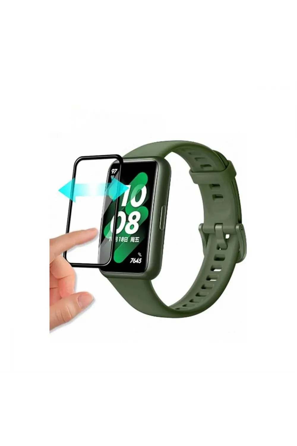 Huawei Band 8 Polymer Nano Ekran Koruyucu - Şeffaf