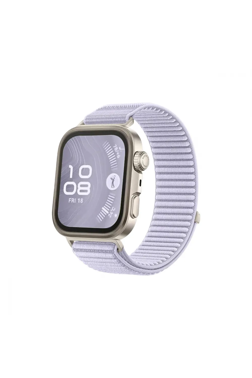 Huawei Fit 4 Braid Kordon (SAAT DEĞİLDİR) - Lila