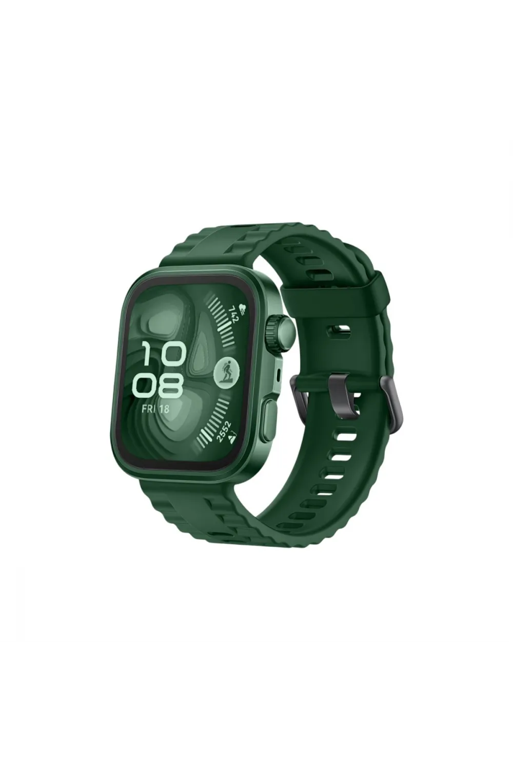 Huawei Fit 4 Nova Silikon Kordon (saat Değildir) - Koyu Yeşil
