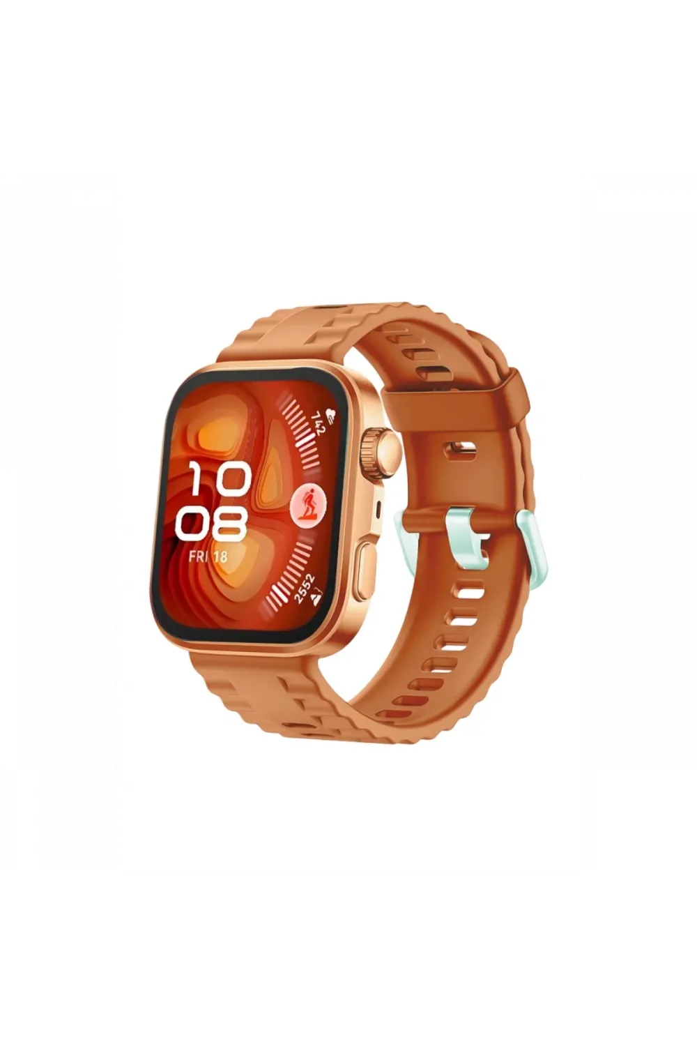 Huawei Fit 4 Nova Silikon Kordon - Turuncu