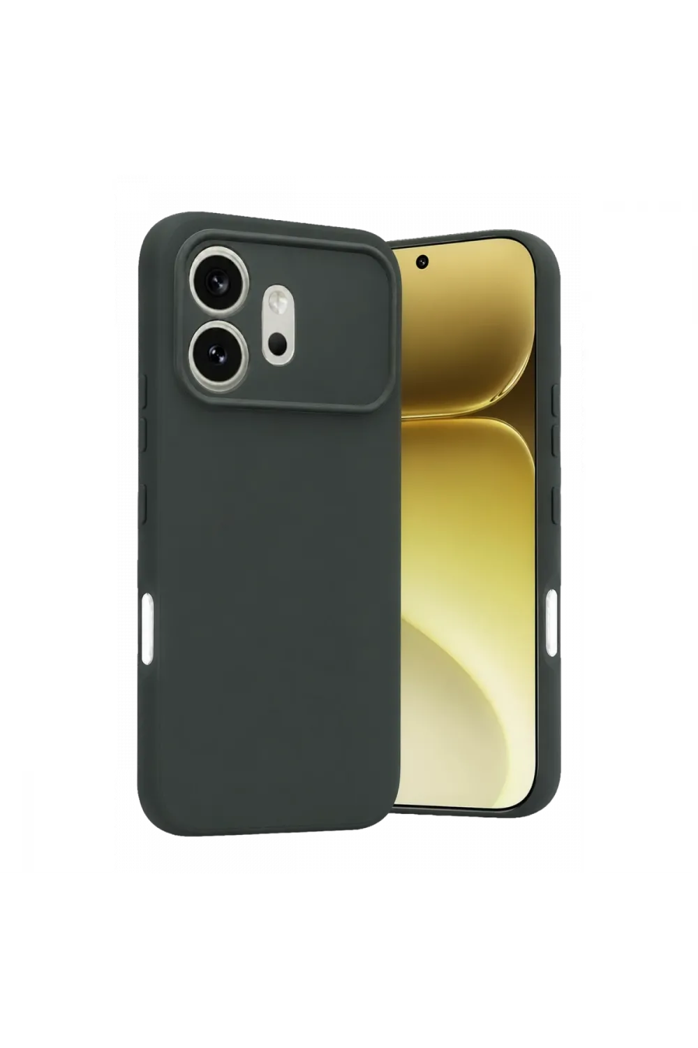 Huawei Honor 600 First Silikon - Koyu Yeşil