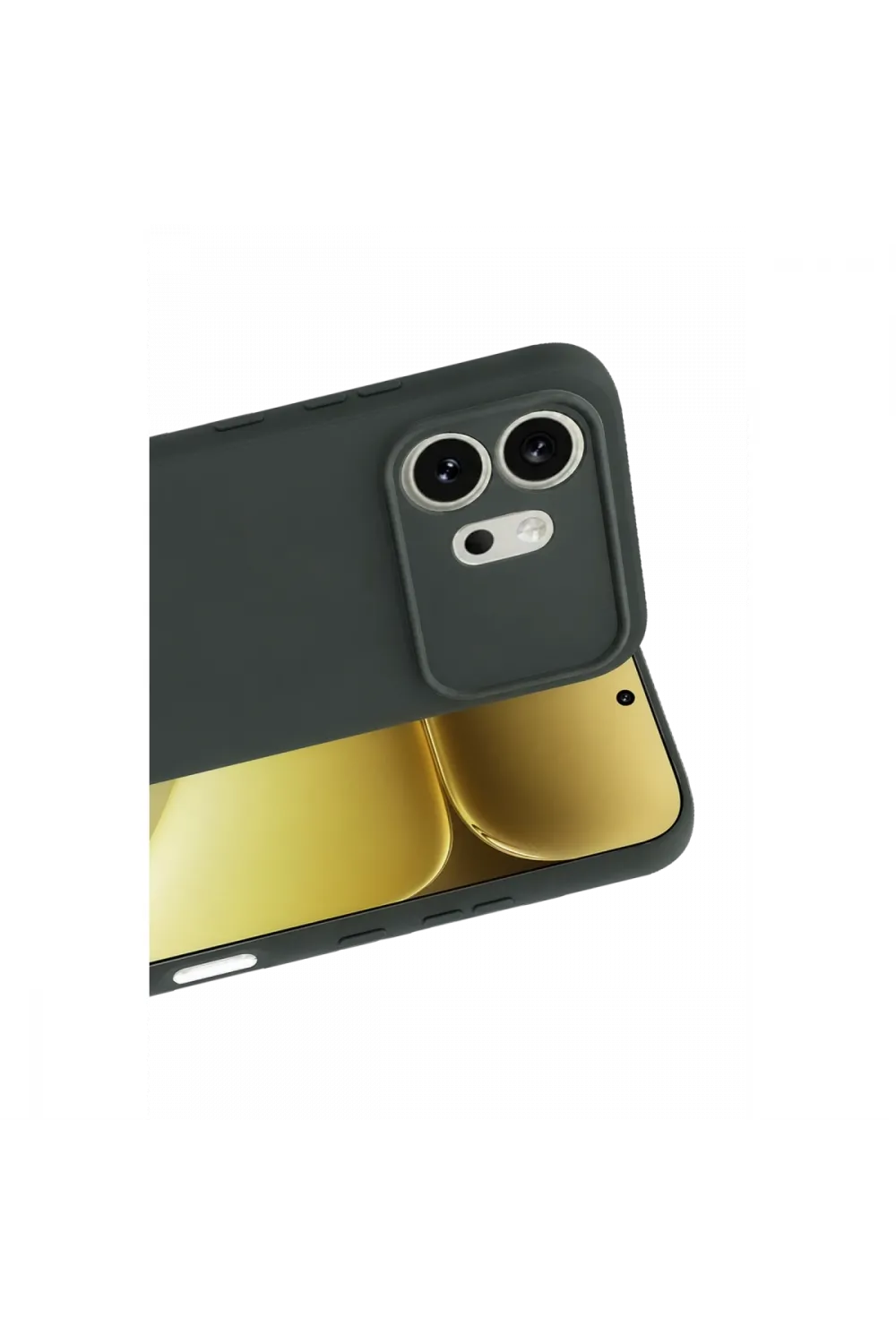 Huawei Honor 600 First Silikon - Koyu Yeşil
