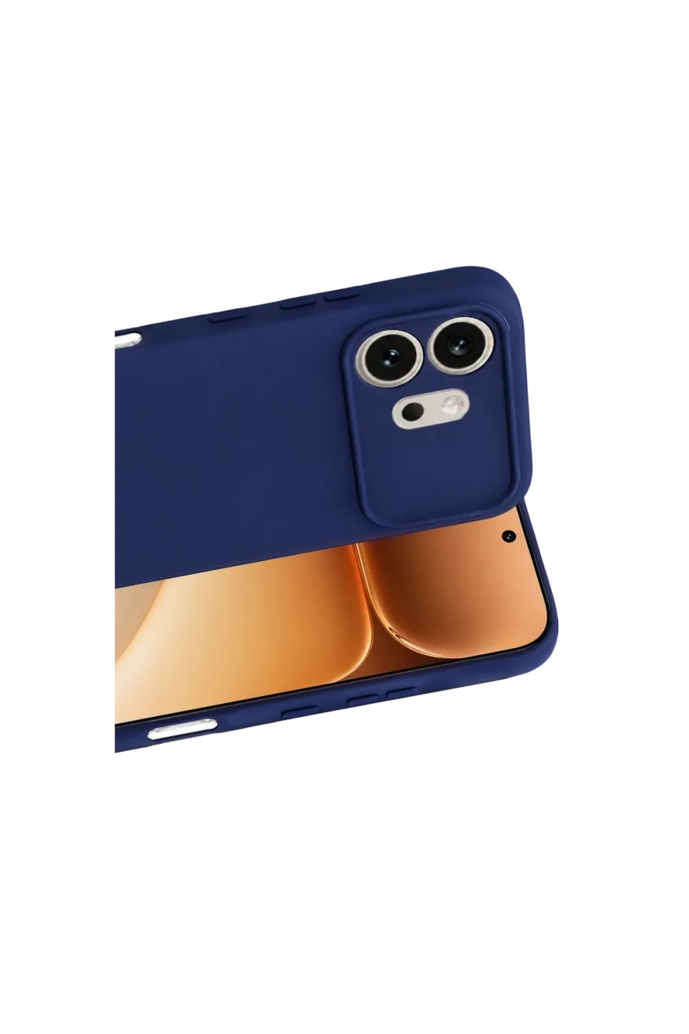 Huawei Honor 600 First Silikon - Lacivert