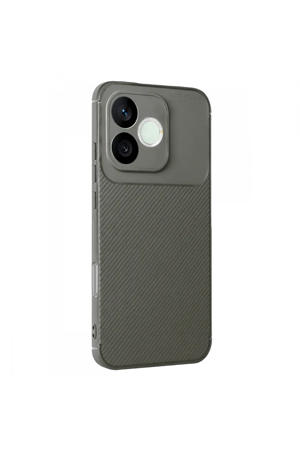 Huawei Honor 600 Lite Auto Focus Karbon Kapak - Gri