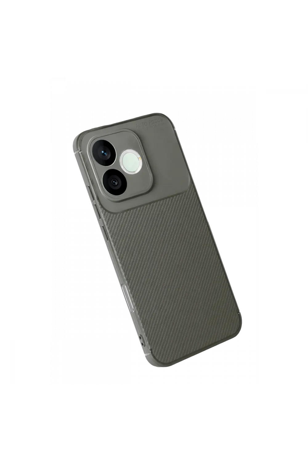 Huawei Honor 600 Lite Auto Focus Karbon Kapak - Gri