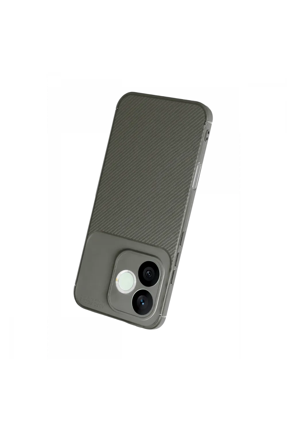 Huawei Honor 600 Lite Auto Focus Karbon Kapak - Gri