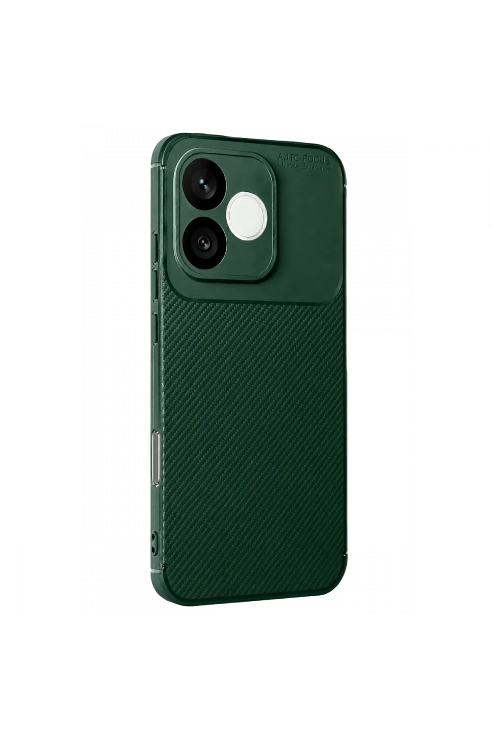 Huawei Honor 600 Lite Auto Focus Karbon Kapak - Koyu Yeşil