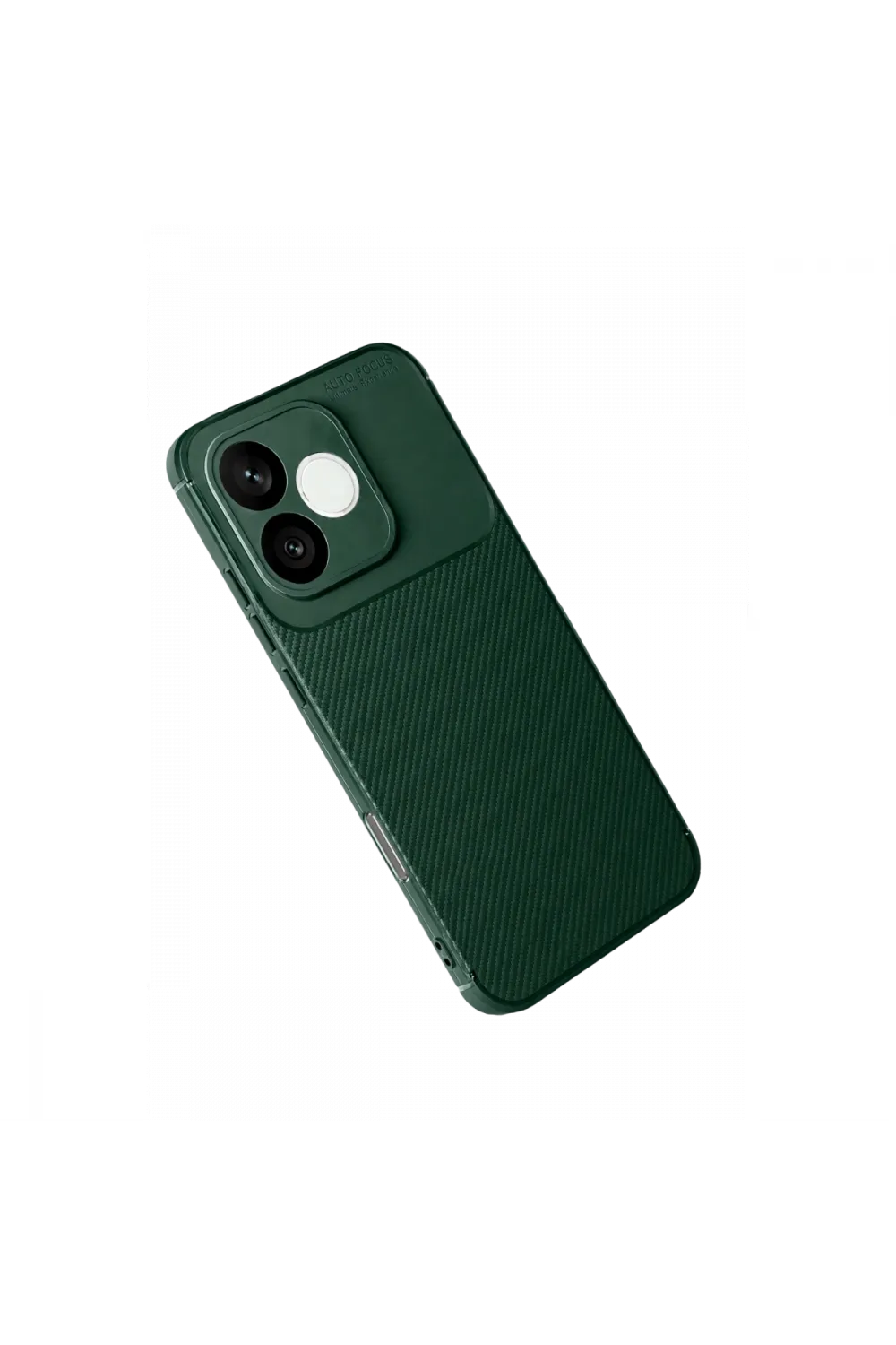 Huawei Honor 600 Lite Auto Focus Karbon Kapak - Koyu Yeşil