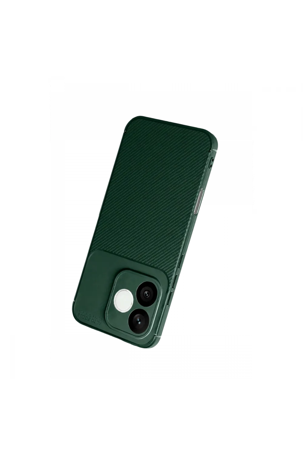 Huawei Honor 600 Lite Auto Focus Karbon Kapak - Koyu Yeşil