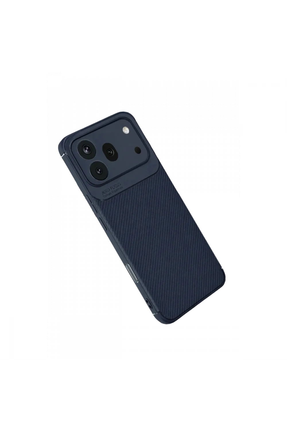 Huawei Honor 600 Pro Auto Focus Karbon Kapak - Lacivert