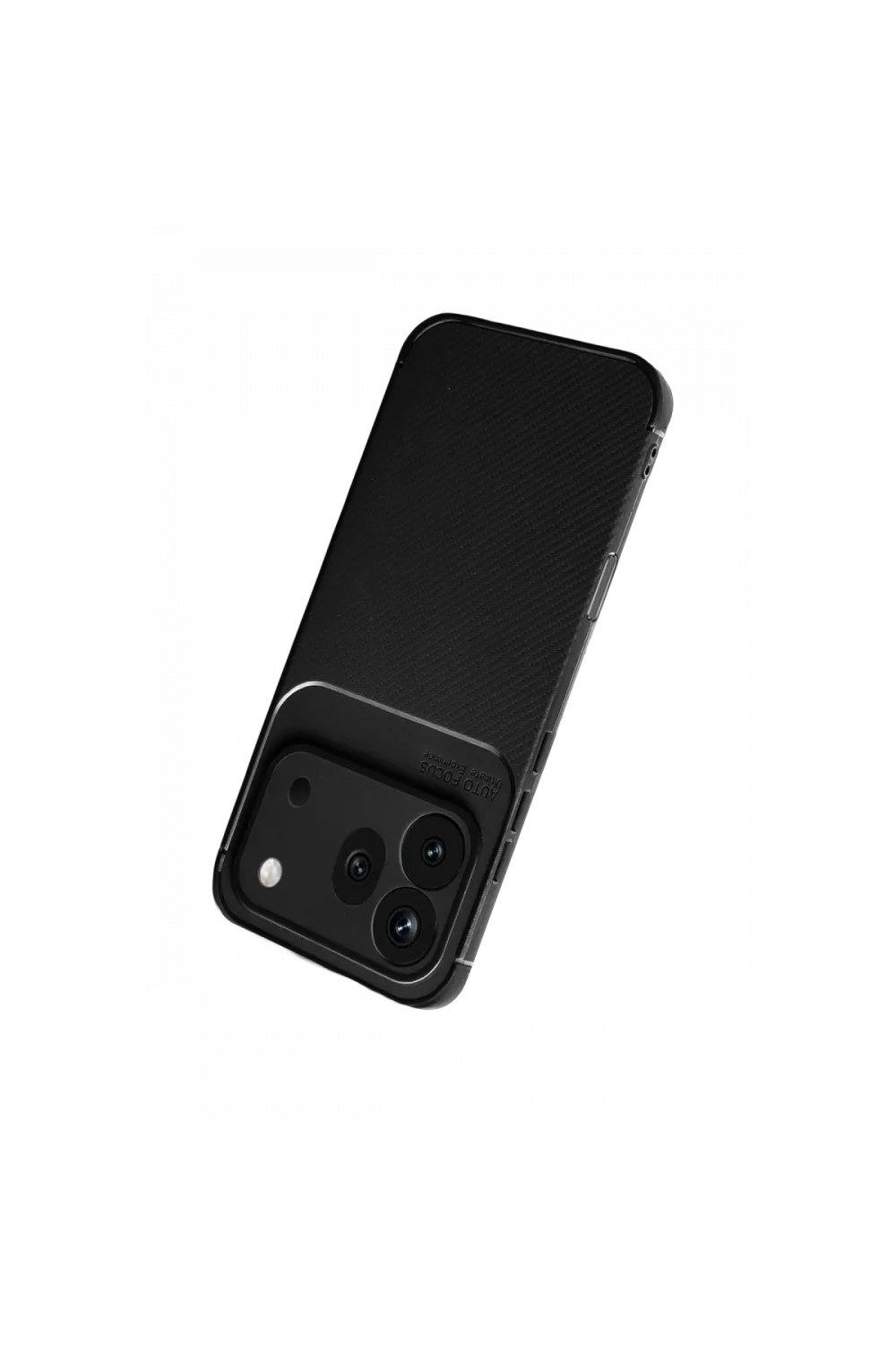 Huawei Honor 600 Pro Auto Focus Karbon Kapak - Siyah