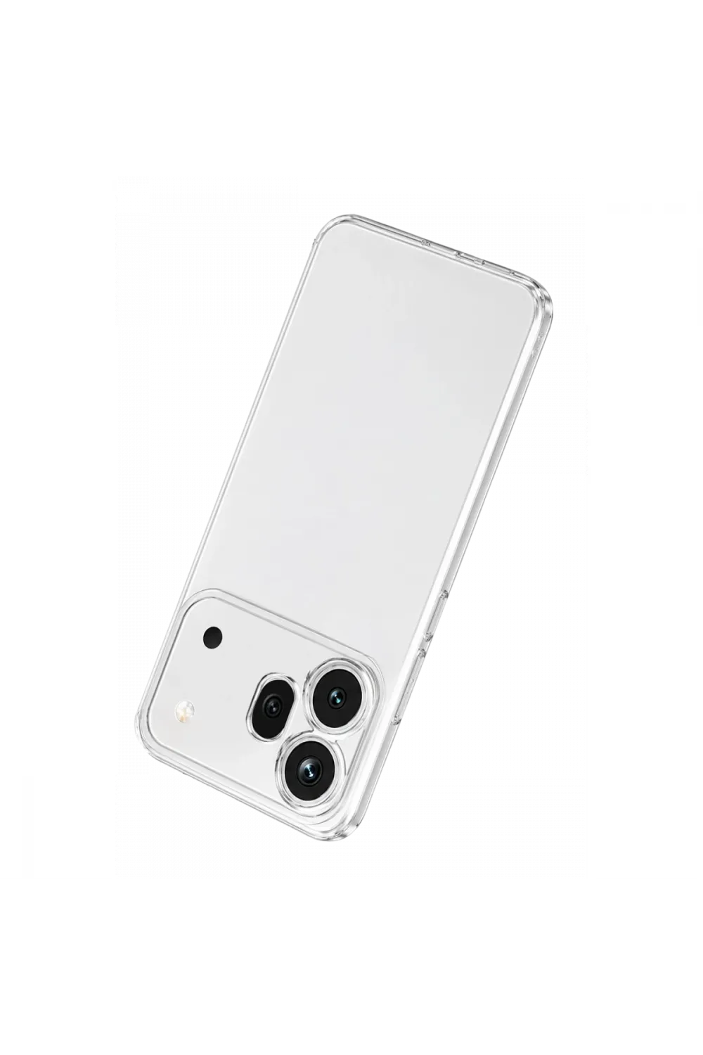 Huawei Honor 600 Pro Lüx Şeffaf Silikon - Şeffaf