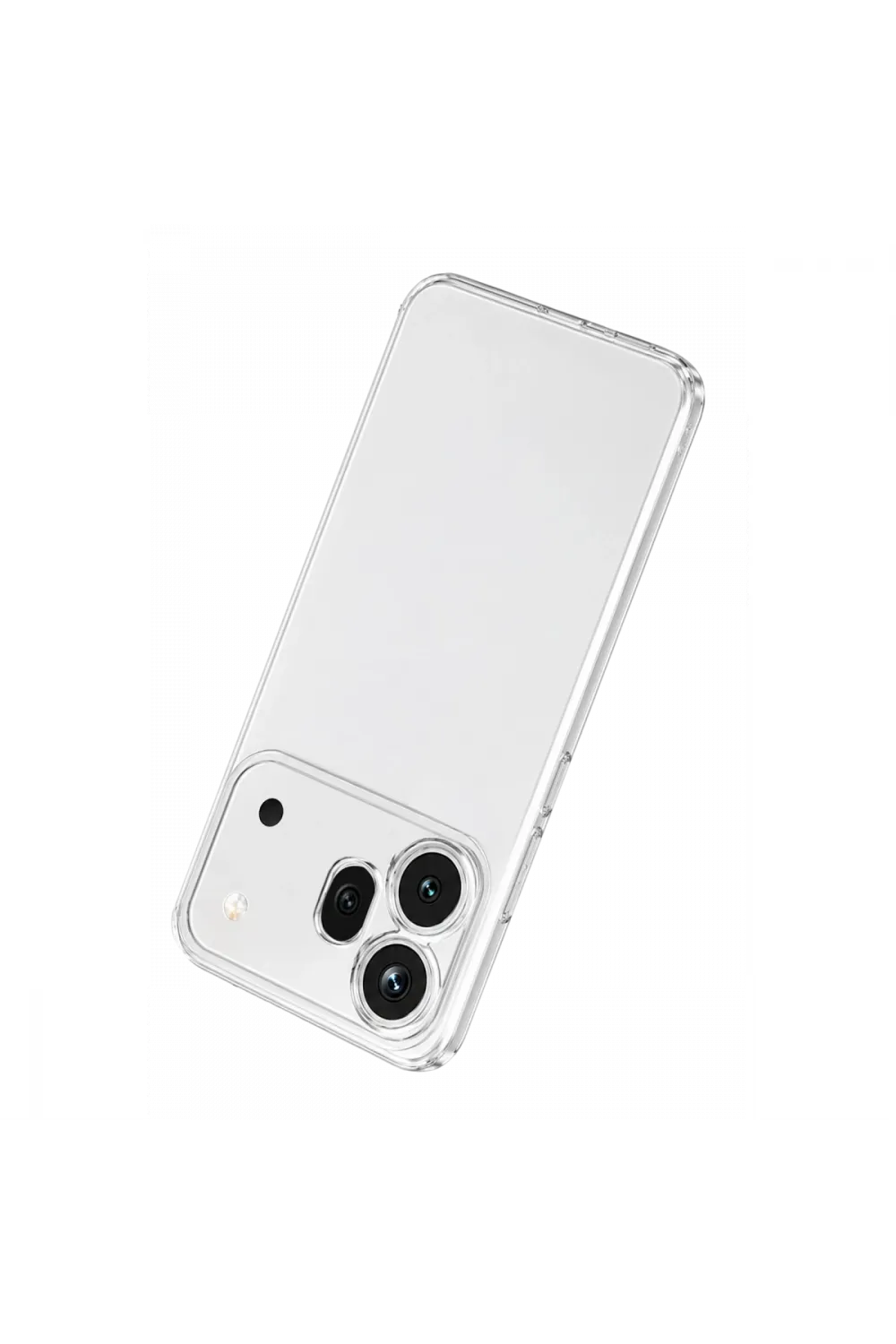 Huawei Honor 600 Pro Lüx Şeffaf Silikon - Şeffaf