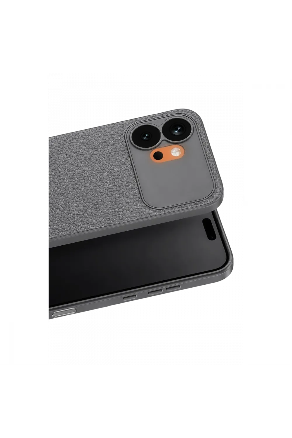 Huawei Honor 600 Thermax Silikon Kılıf - Gri