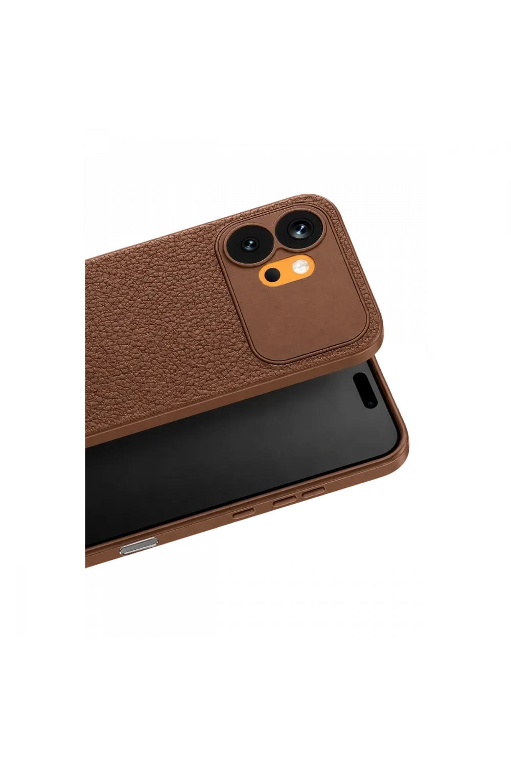 Huawei Honor 600 Thermax Silikon Kılıf - Kahverengi
