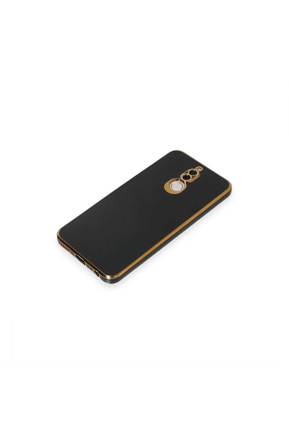 Huawei Mate 10 Lite Kılıf Volet Silikon - Siyah