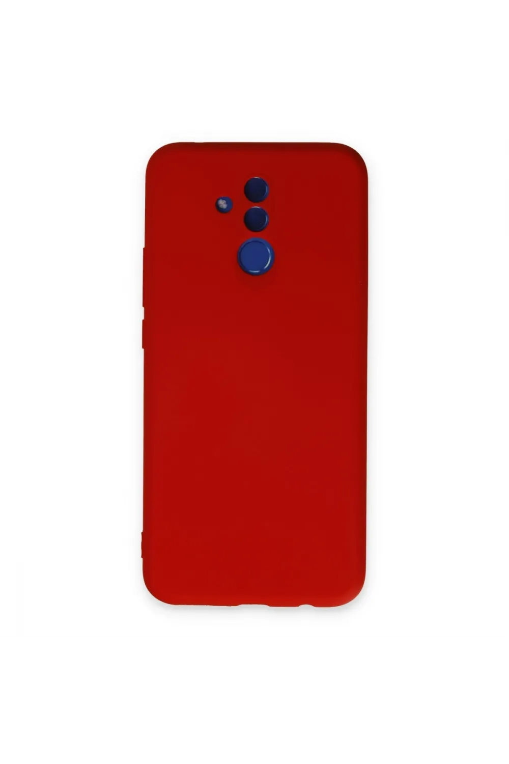 Huawei Mate 20 Lite Kılıf Nano İçi Kadife Silikon - Kırmızı