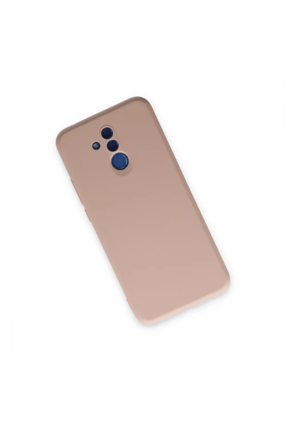 Huawei Mate 20 Lite Kılıf Nano İçi Kadife Silikon - Pudra