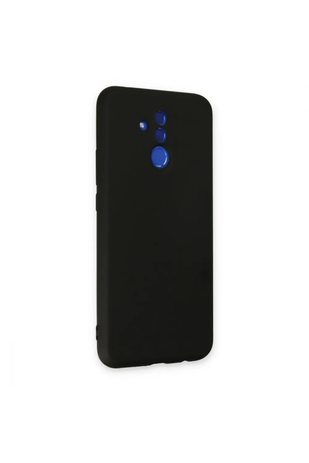 Huawei Mate 20 Lite Kılıf Nano İçi Kadife Silikon - Siyah