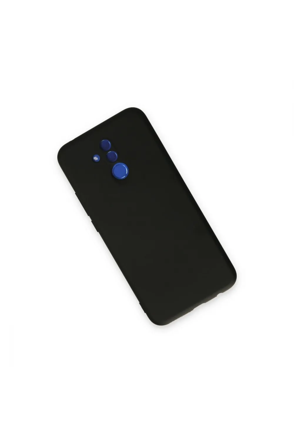 Huawei Mate 20 Lite Kılıf Nano İçi Kadife Silikon - Siyah