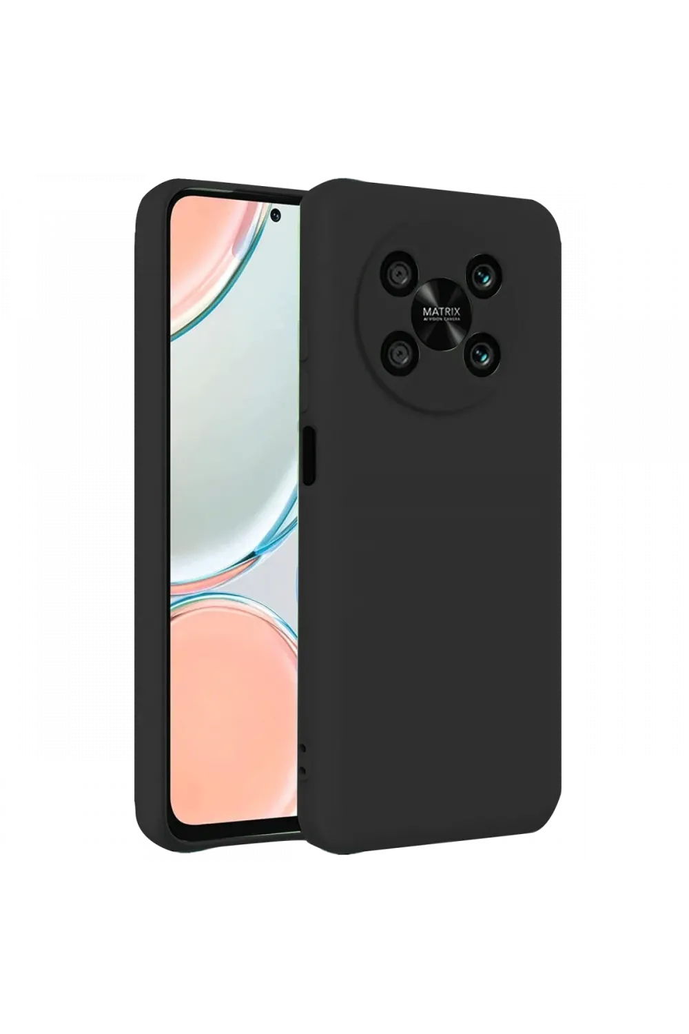Huawei Nova Y90 Kılıf First Silikon - Siyah
