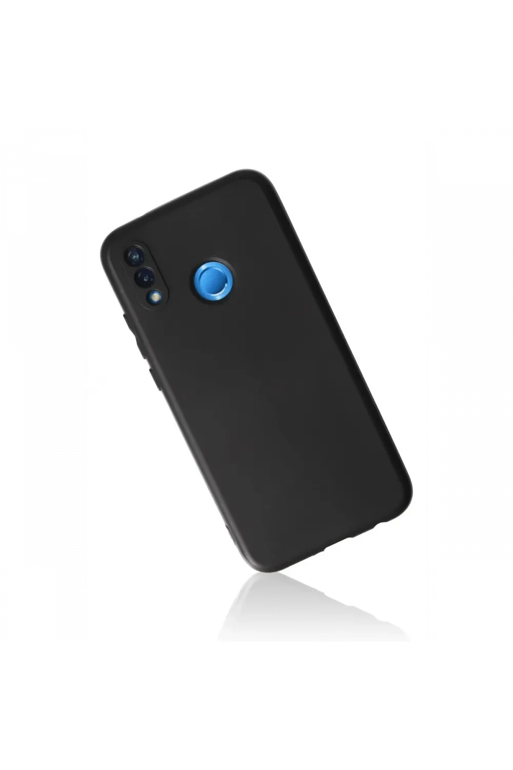 Huawei P20 Lite Kılıf First Silikon - Siyah