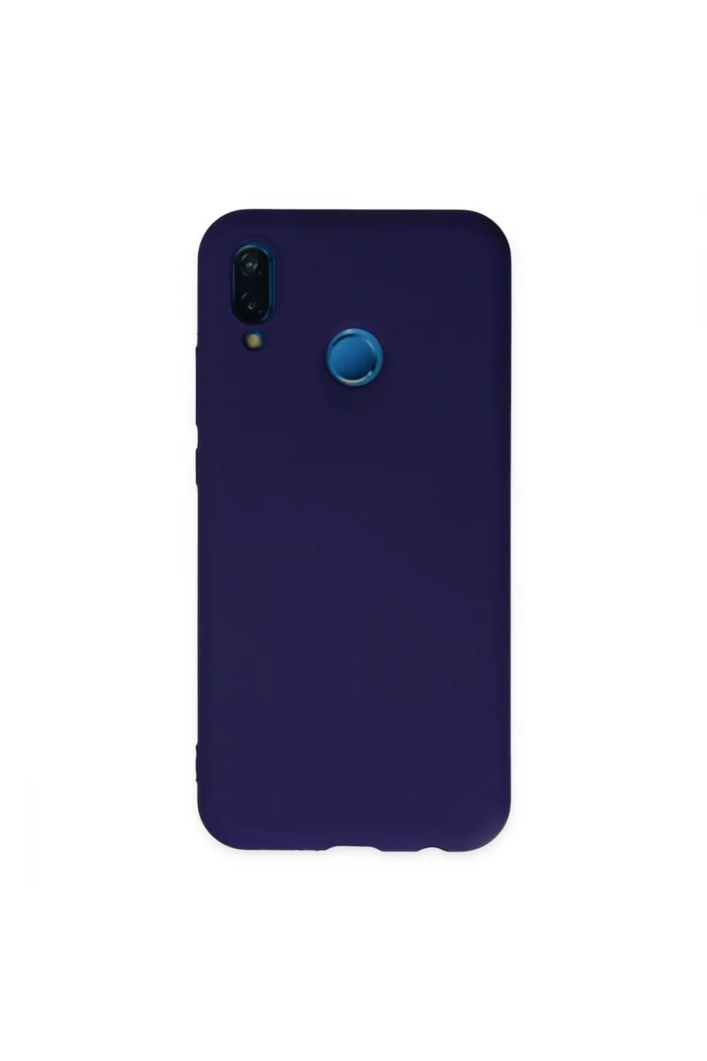 Huawei P20 Lite Kılıf Nano İçi Kadife Silikon - Mor