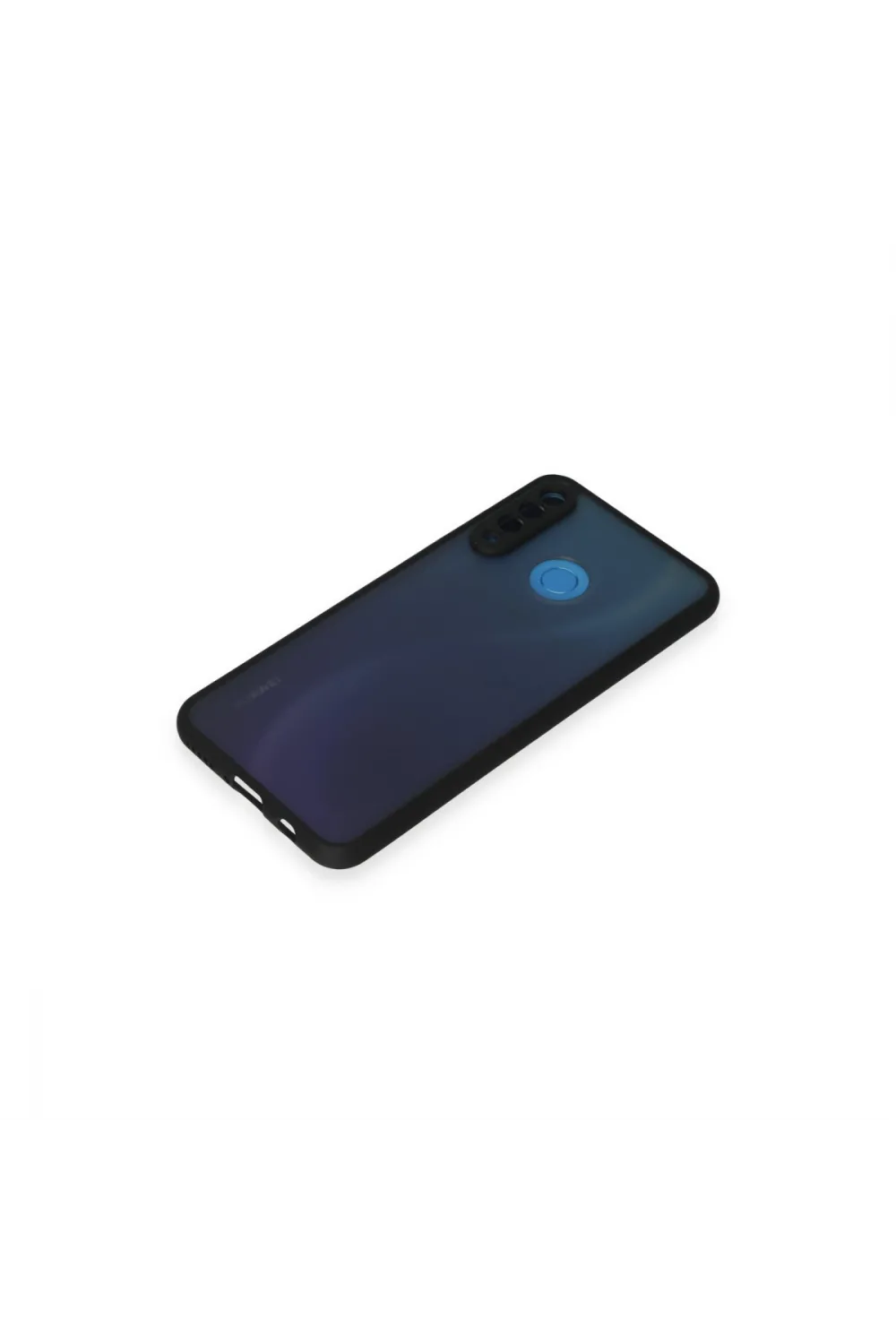 Huawei P30 Lite Kılıf Montreal Silikon Kapak - Siyah