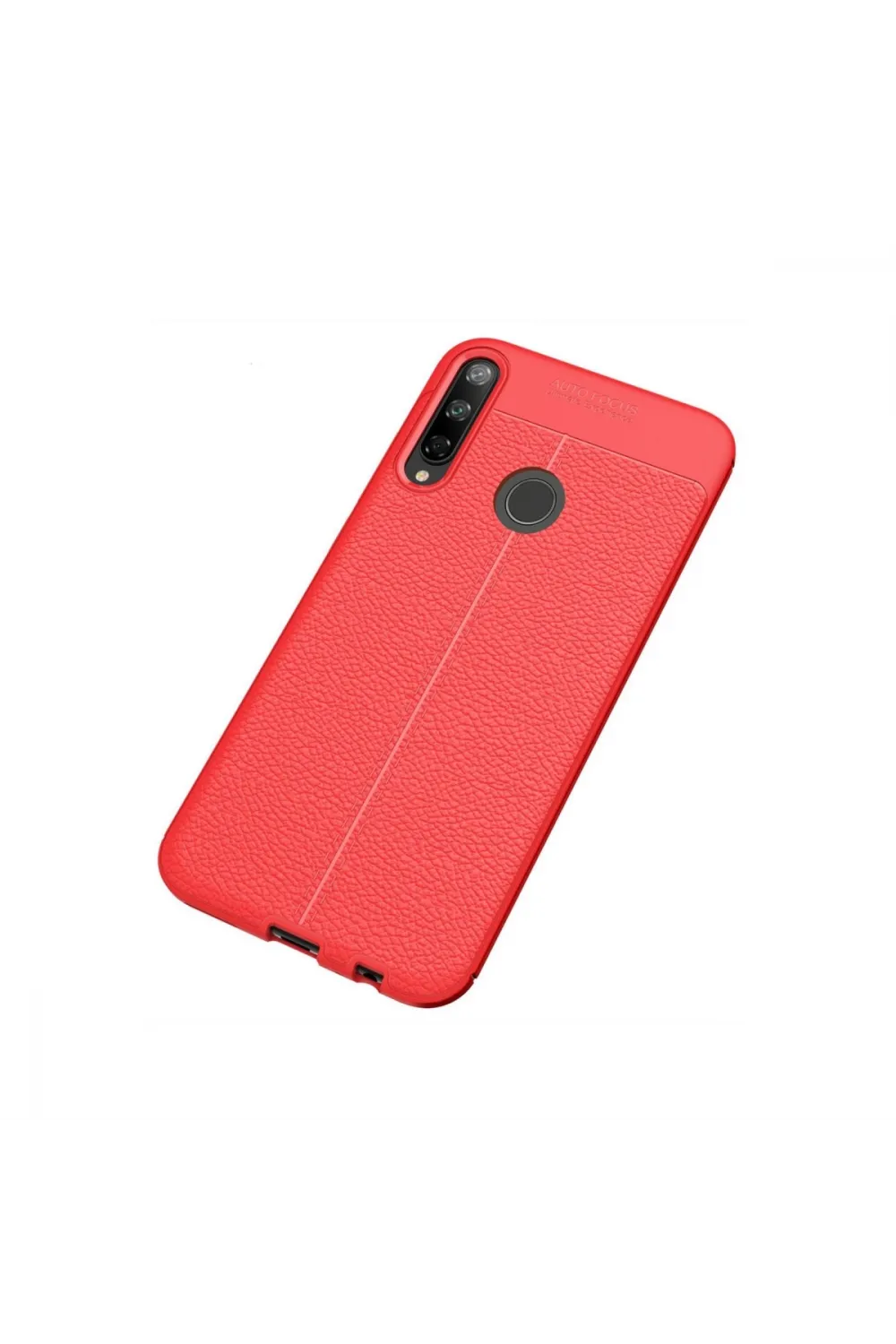 Huawei P40 Lite E Kılıf Auto Focus Kapak - Kırmızı