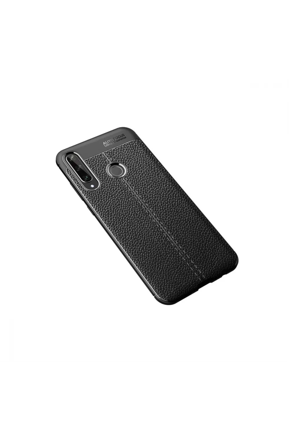 Huawei Y6p Kılıf Auto Focus Kapak - Siyah
