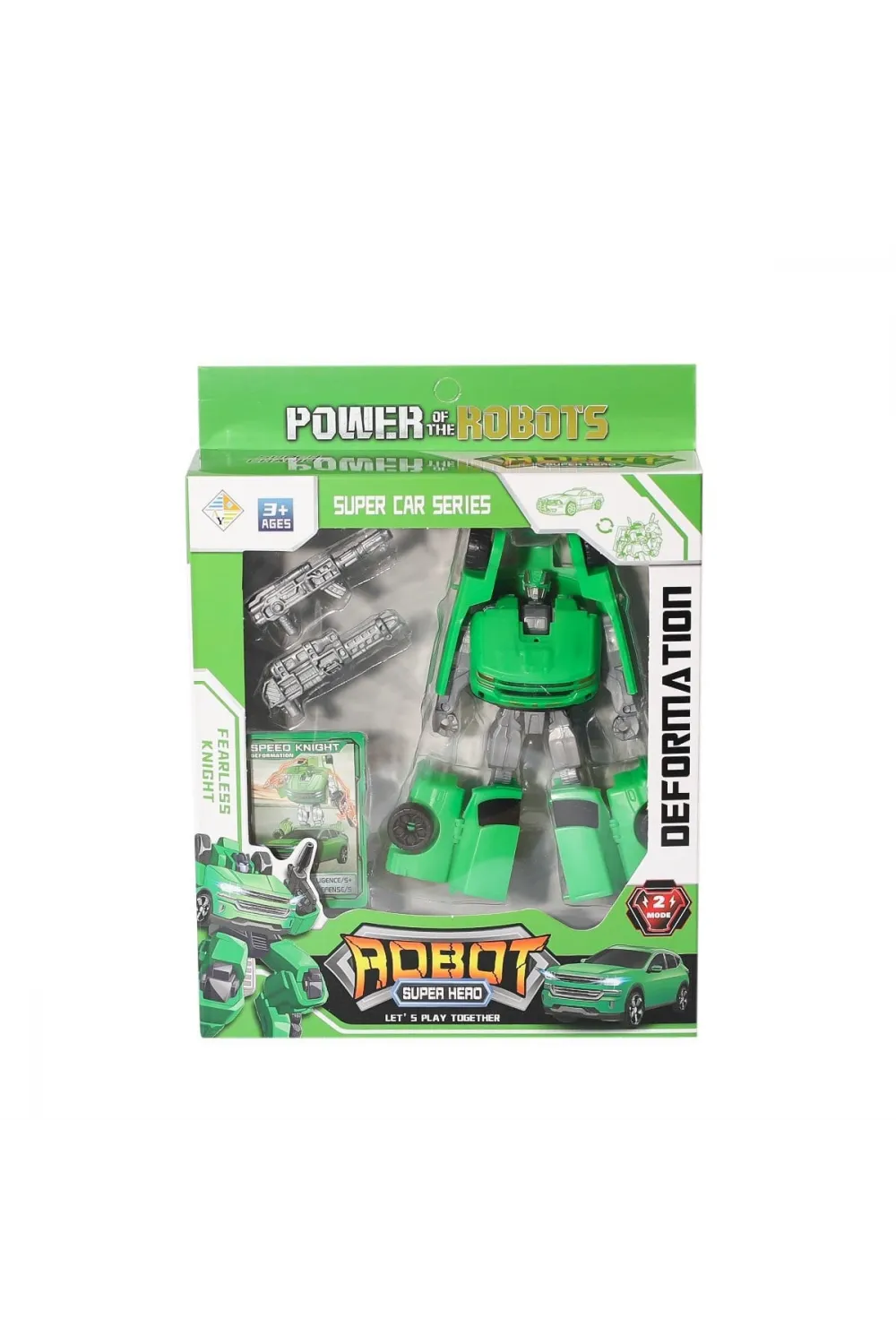 HY-8877 DÖNÜŞEBİLEN TRANSFORMERS KARTLI ARABA