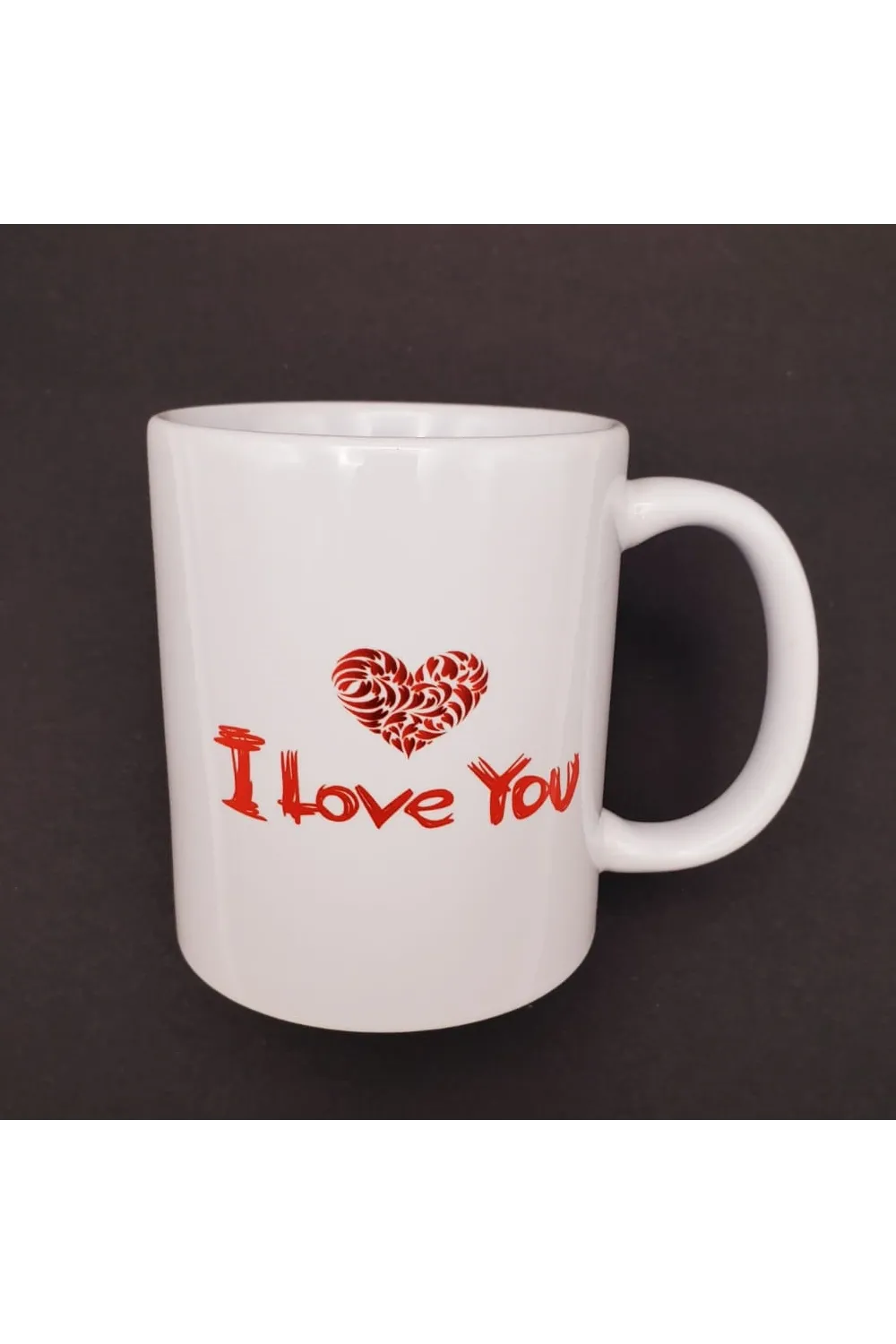 I Love You Baskılı Bardak