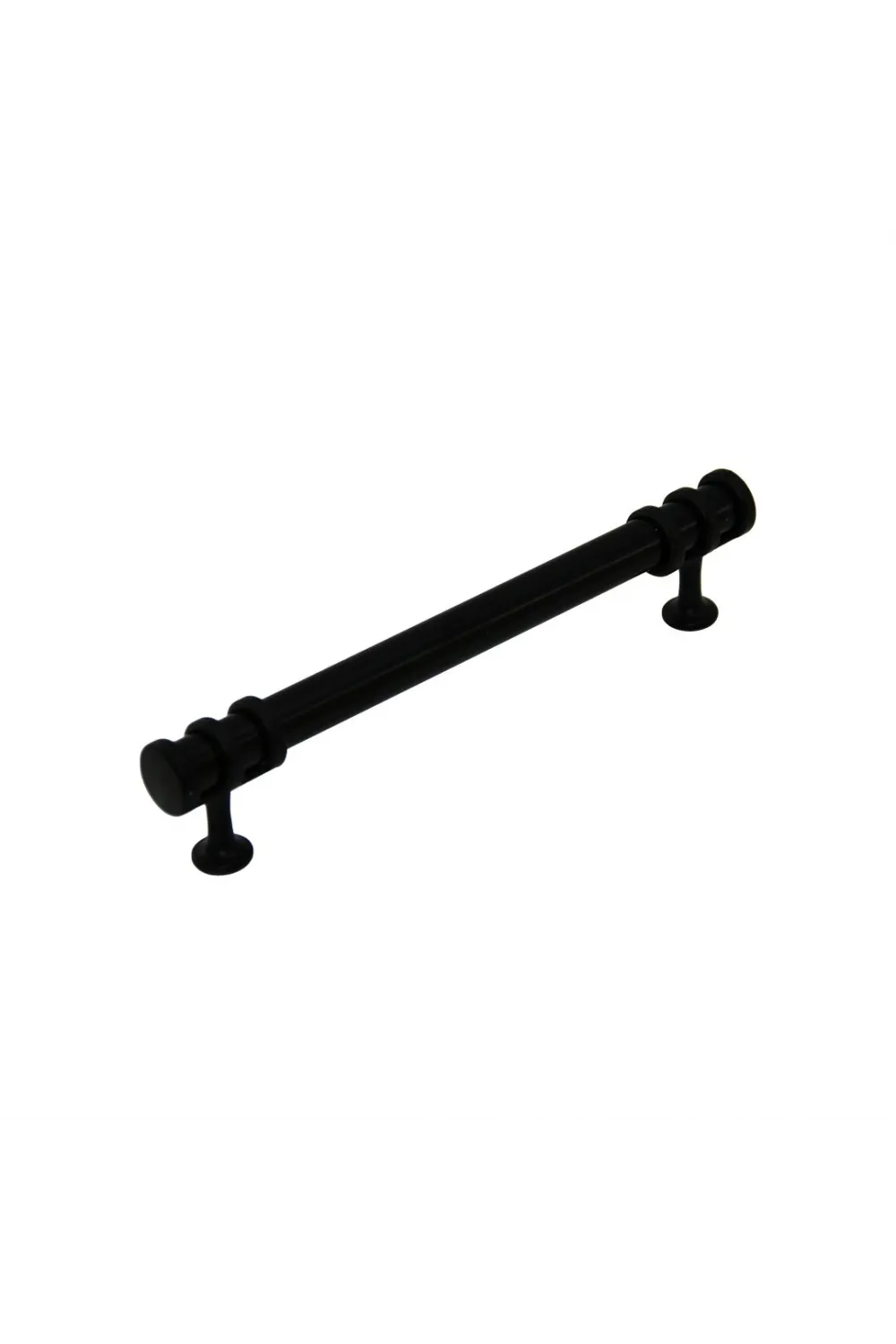 İbico-952 ( 16cm ) ( Yüzük Siyah & Kulp Siyah ) Boru Çekmece Kulp*10x5