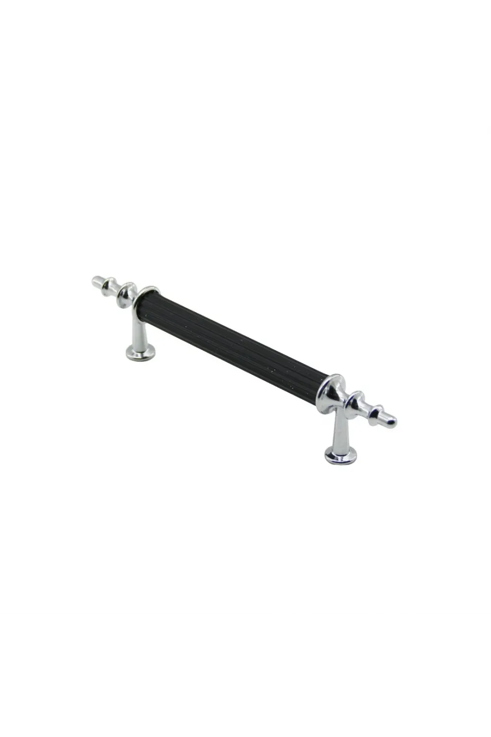 9.6 Cm Krom Ve Siyah Boru Kulp IEG0UZ7