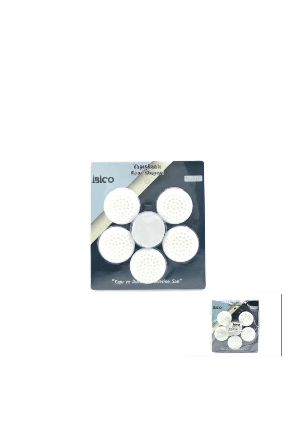 İbico İ22-364 ( 5pcs ) Silikon Kapı Pencere Stoperi ( Yapışkanlı )*10x20