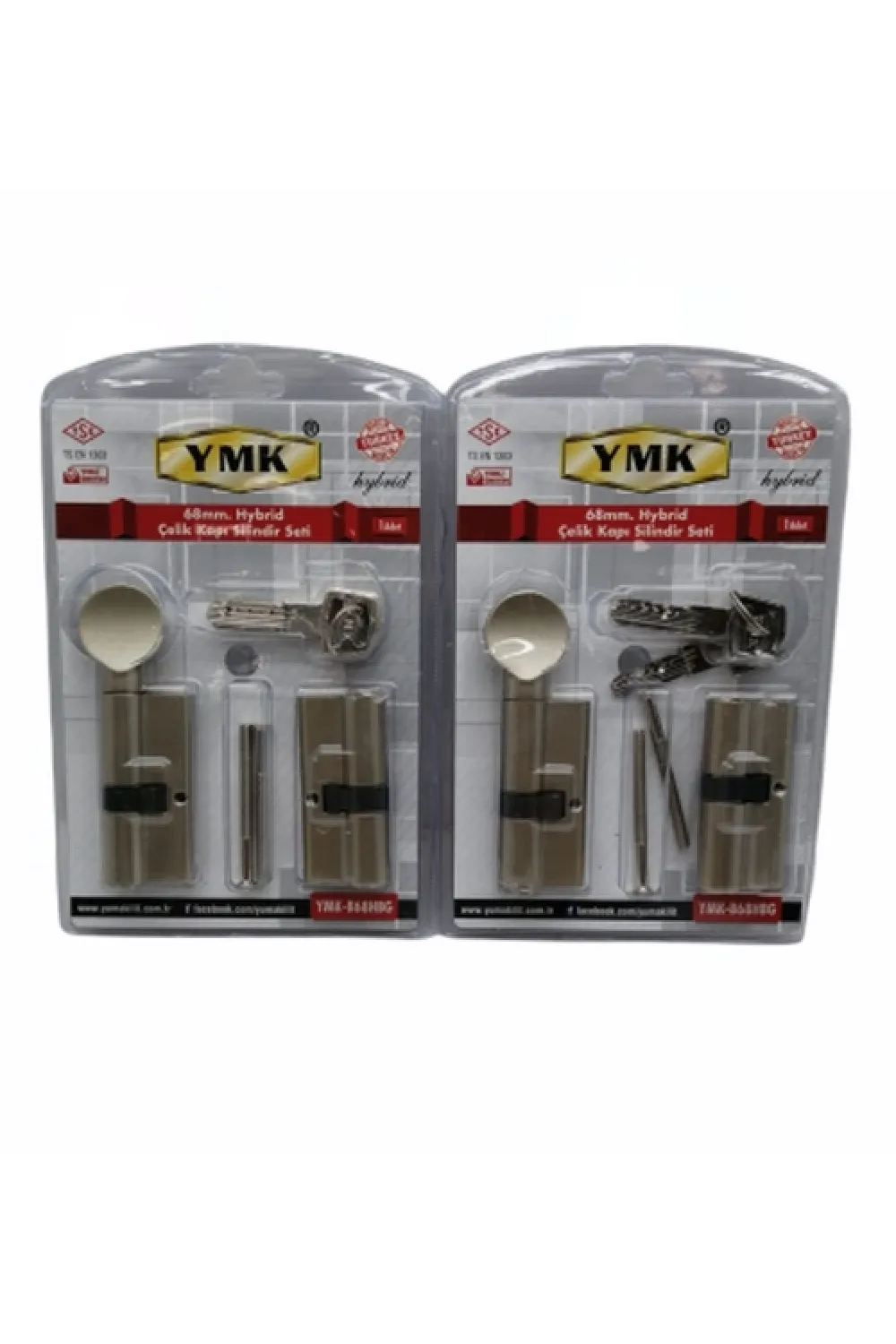 İbrit Saten Bilyalı Barel Set 68mm