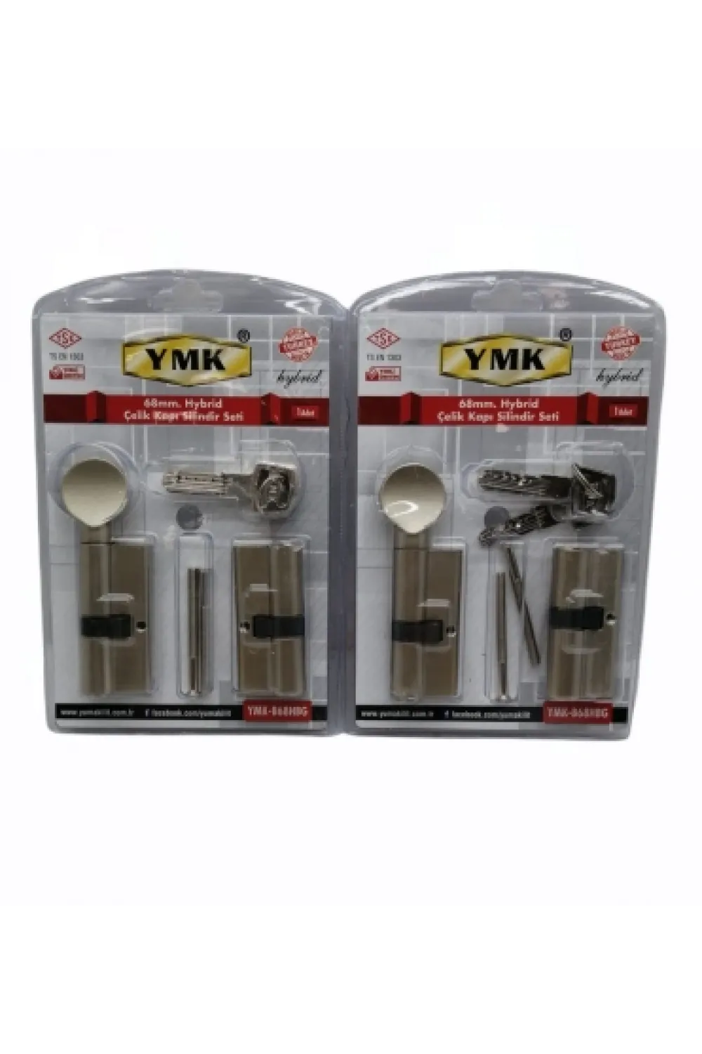 İbrit Saten Bilyalı Barel Set 68mm
